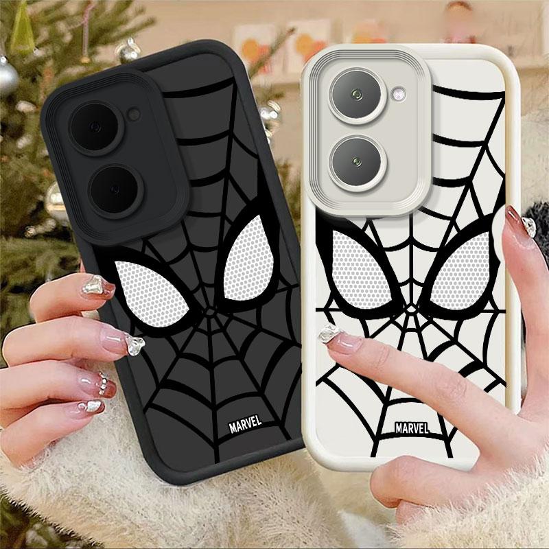 เคสการ์ตูนน่ารัก, เคสแมงมุม, สำหรับ VIVO Y03 4G, Y03T 4G, IQOO Z9 LITE 5G, T3 LITE 5G, Y18S 4G, Y28S