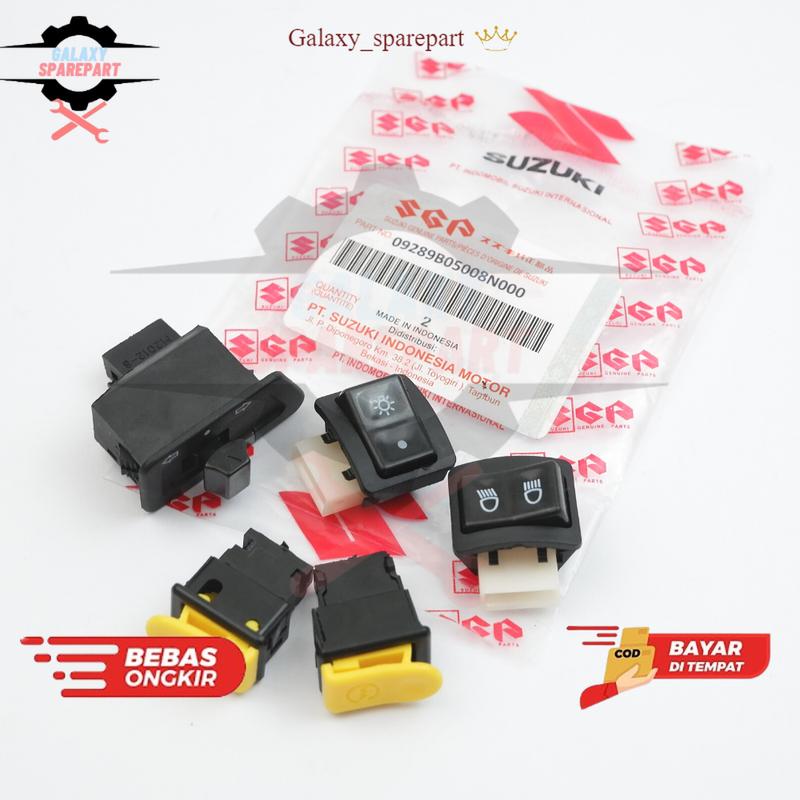 saklar smash - Tombol Saklar Set Komplit Suzuki Smash - 09289B05008N000 ...