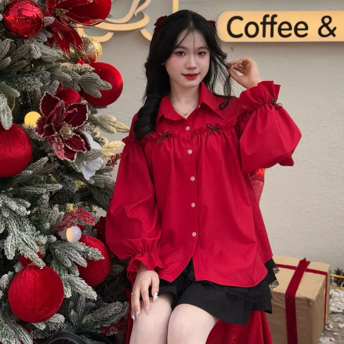 KADESIGN_Áo sơ mi Bánh Bèo thiết kế tiểu thư