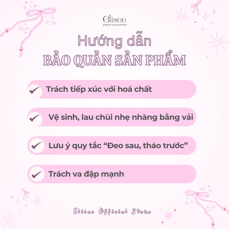 Product Introduction of Dây chuyền bạc xuyên ngọc STELLA đơn giản, nhẹ nhàng Elisee 11