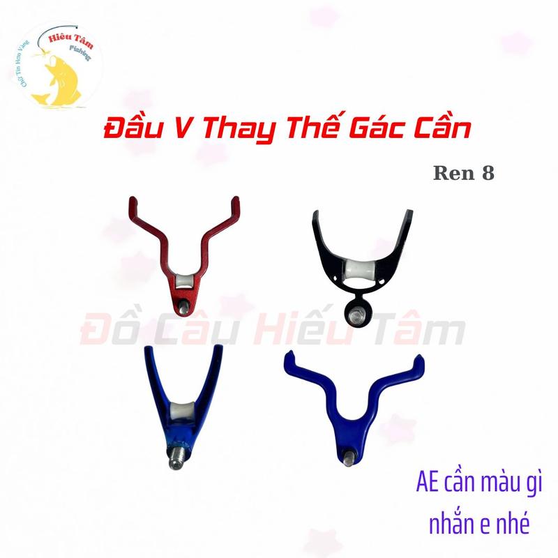 Đầu V gác cần câu đài, ốc 8 phù hợp với tất cả loại gác cần đài Fishing