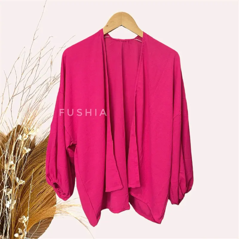 Outer Cardigan Jumbo (BB 70kg++) Lengan Balon Hari Raya Lebaran 3