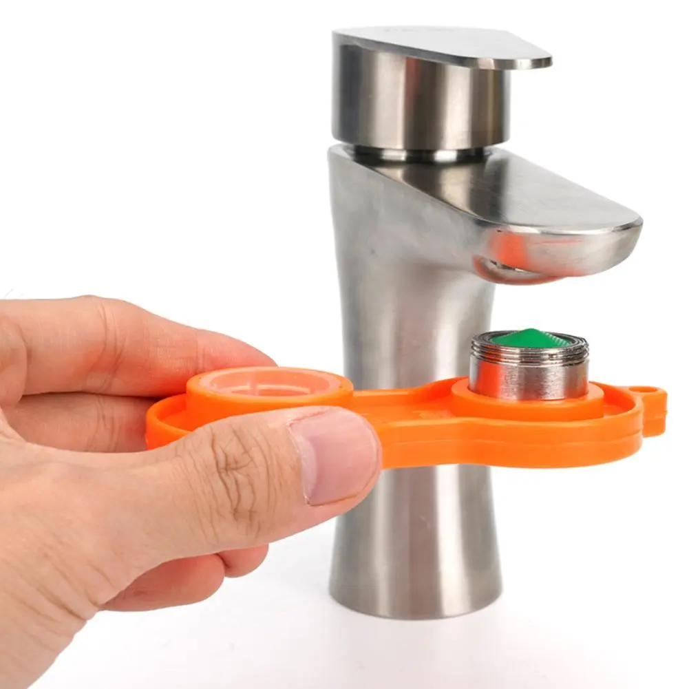 1 Pc Plastic Sprinkle Faucet Aerator Tool Spanner Wrench Sanitaryware Repair Tool For Lishao Home Improvement