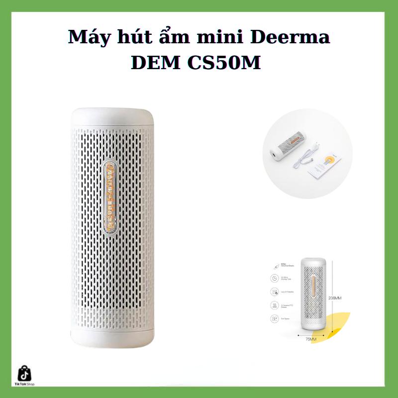 Máy hút ẩm mini Deerma DEM CS50M - Bảo hành 1 tháng