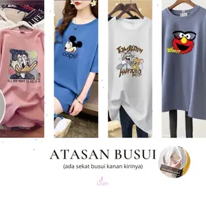 [LG210-Lugio] Baju Menyusui/ Busui lengan pendek Wanita