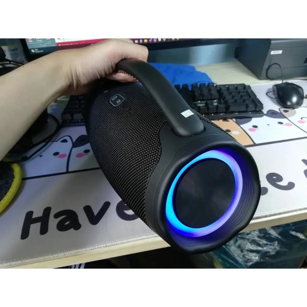 Loa Bluetooth Boombox 3 Du Lịch Thế Hệ Mới, Kết Nối Bluetooth 5.2, Bass Mạnh Âm Thanh Lớn Cực Đỉnh