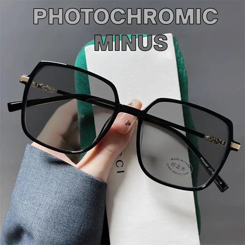 Kacamata Lensa Minus Fotokromik Anti Radiasi Anti Blue Light High Quality Material 97 Kacamata Minus Myopia Fotokromik Optik Mandiri Amanah Photochromic Minus