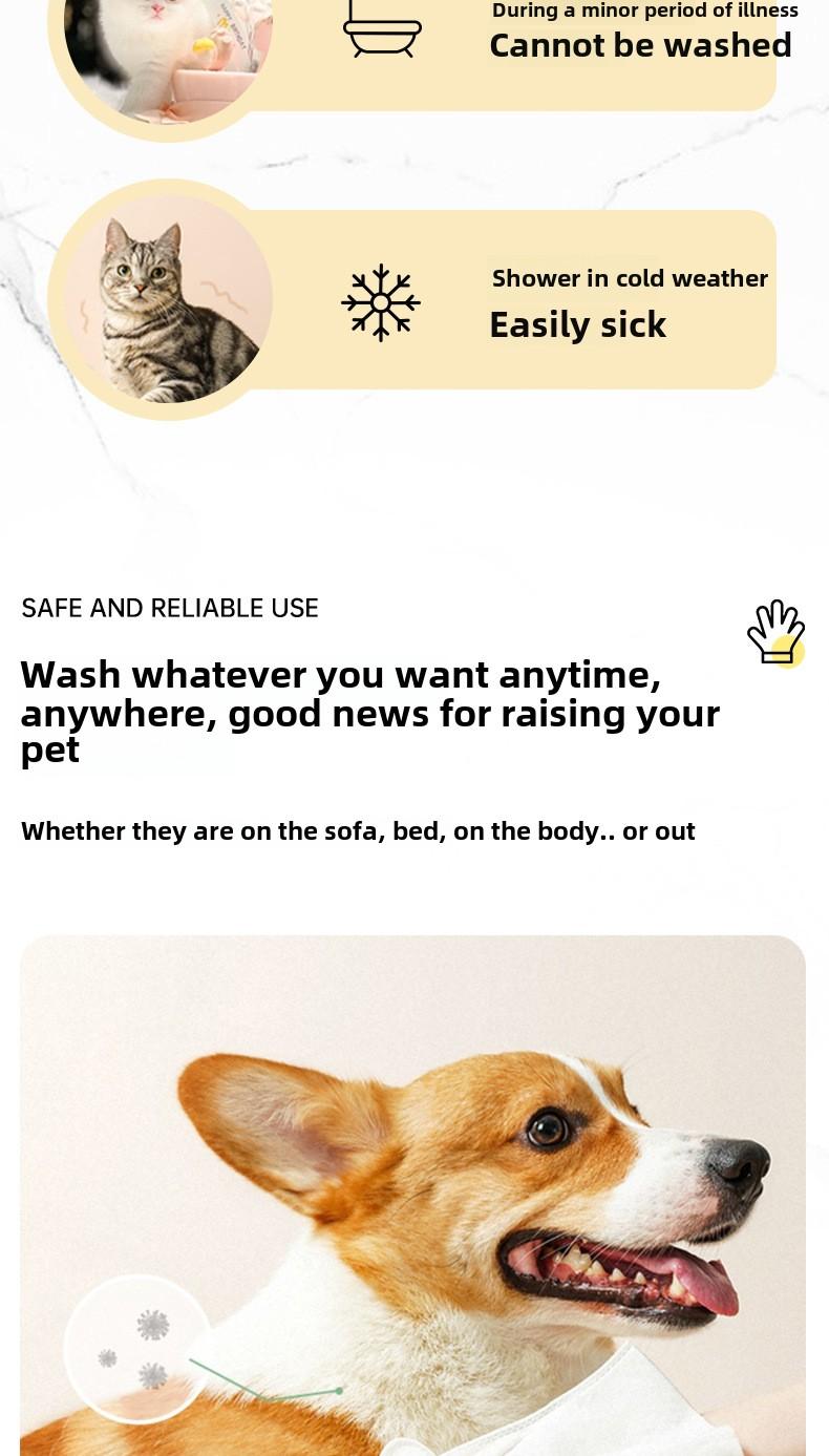 Product Introduction of NEW Pet Cleaning Gloves for Cats and Dogs 2