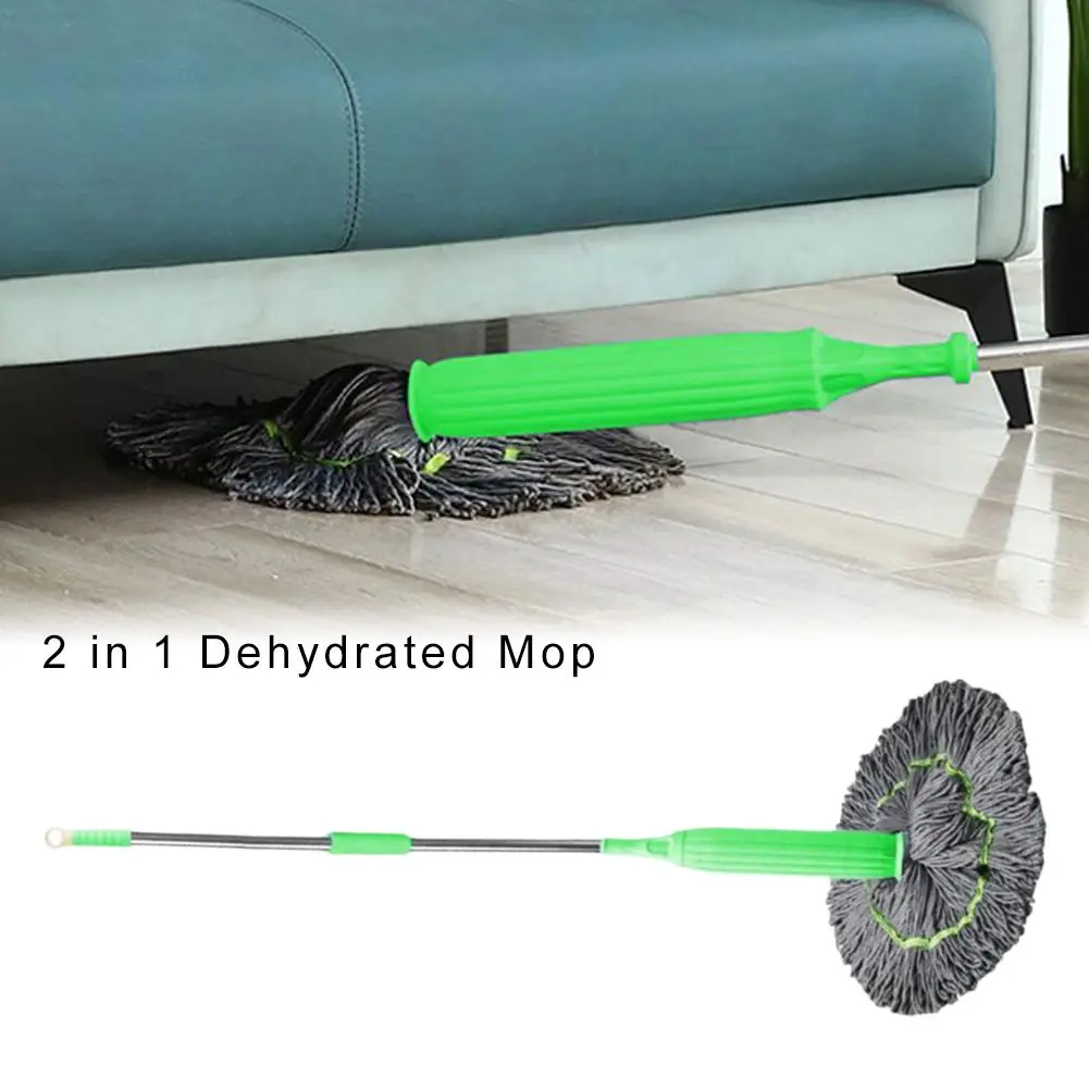 Cây Lau Nhà, Có Đầu Xoay, Cây Lau Sàn, Có Miếng Lót, Xoay, Làm Sạch, T4Q2