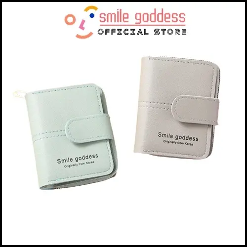 878 COD DOMPET WANITA IMPORT MURAH REAL PIC/ Dompet Lipat Pendek Dompet Wanita Resleting Dompet Kartu Kecil 2