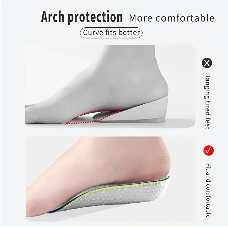 Insole Sepatu Penambah Tinggi Height Increase Feet Arch Support 1.5 cm 1