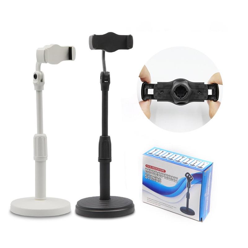 Giá đỡ điện thoại livestream, giá đỡ điện thoại để bàn xoay 360 độ tiện dụng