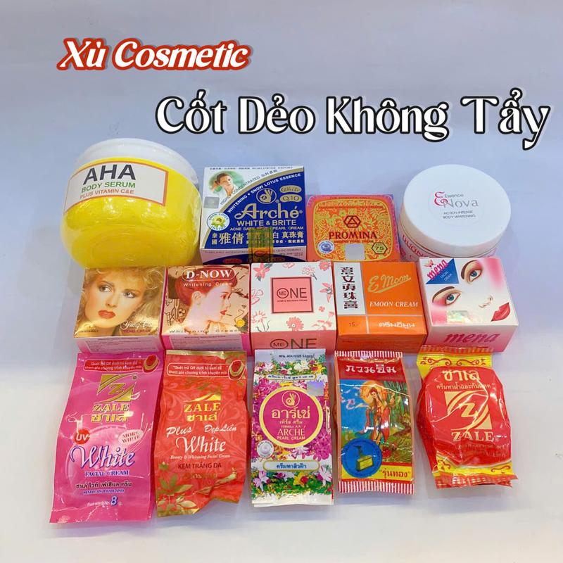 Kem Body Xù Cosmetic Cốt Dẻo Không Tẩy Deluxe Skin Care Collection ( TT01-001 )