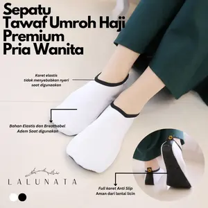 Sepatu Tawaf  Perlengkapan Umroh Haji Pria Wanita Anti Slip Flat Shoes
