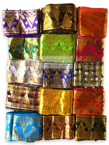 Ider-Ider Prada Kain Satin Dekorasi Khas Bali Beragam Warna