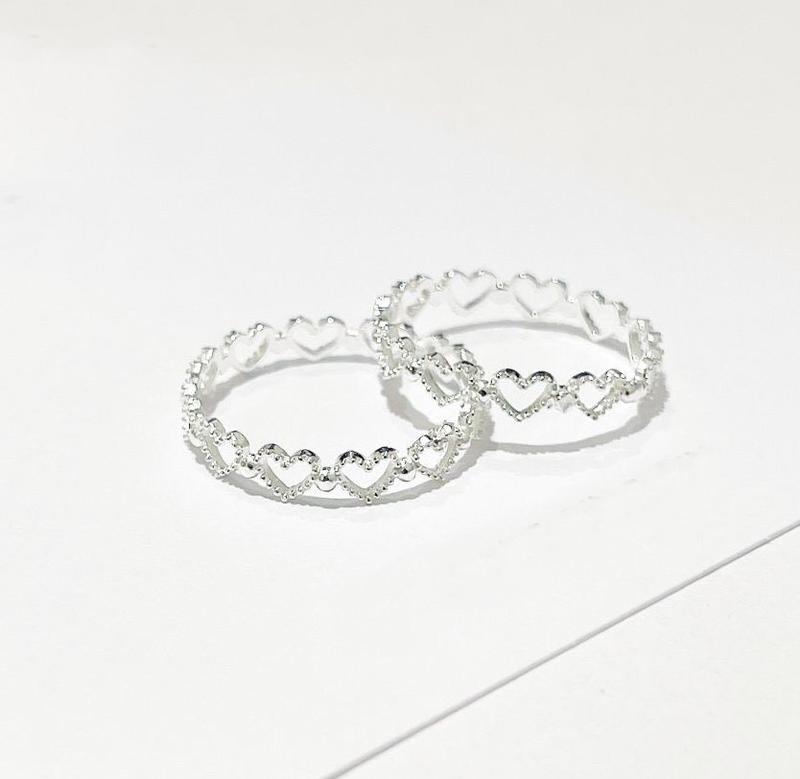 Nhẫn nữ tiny Heart trendy-n17