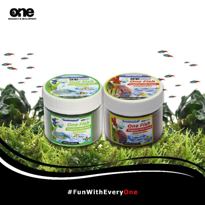 ONE FISH RED ASTHAXANTINE - Pakan Pelet Ikan Hias Aquarium One Riset