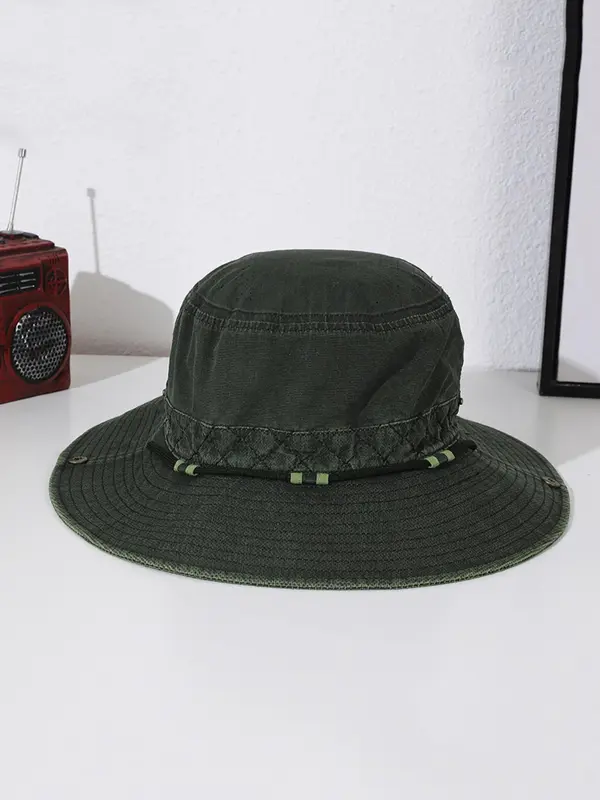Outdoor Mountaineering Recreational Fisherman Hat, Casual Outdoor Sun Protection Cap, Fashion Accessories for Men & Women 8