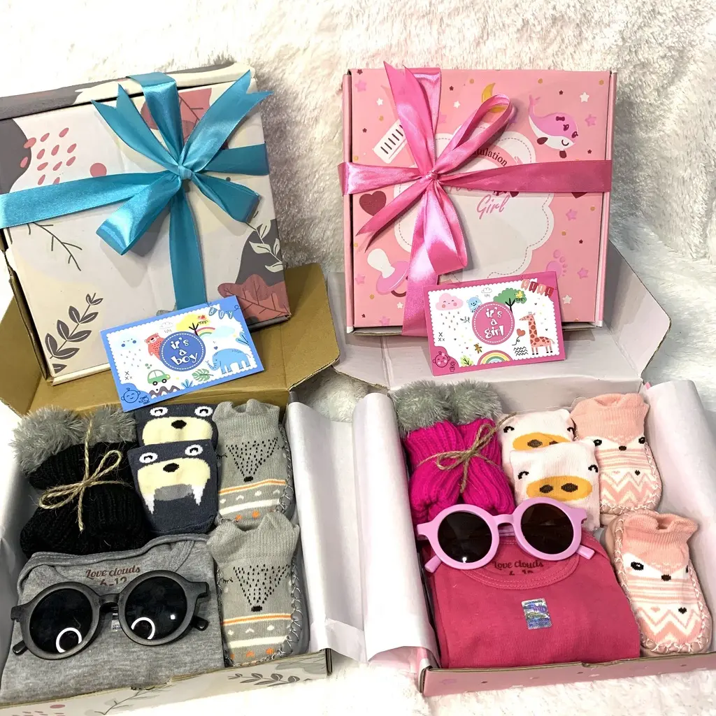 Hampers Baby - Kado Lahiran Bayi - Hampers Bayi - Kado New Born - Kado Bayi - Newborn Baby Gift Set Unisex - Paket Hadiah Bayi - Hampers Baby Girl - Hampers Baby Boy