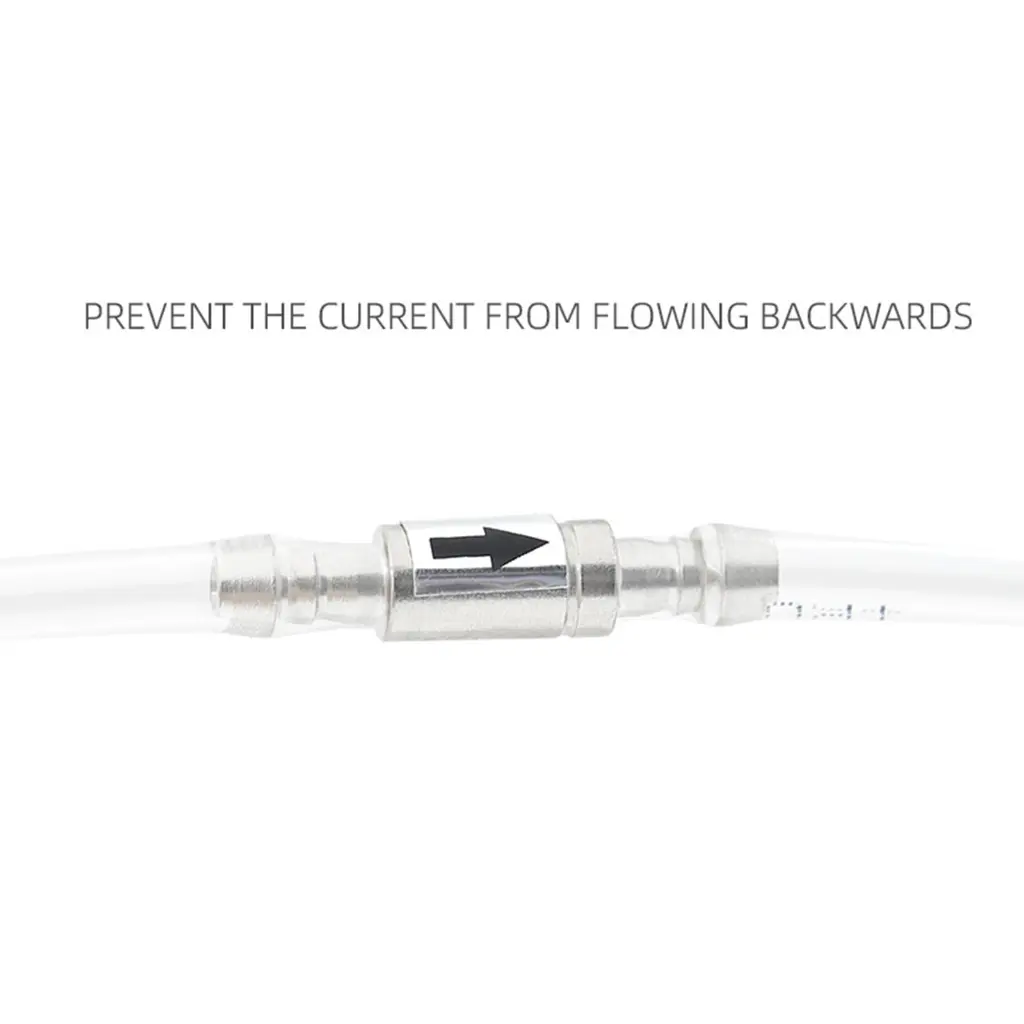 KRXWJ Check for Valve Stainless Steel Non-Return Anti-Backflow for Aquarium Co2 System