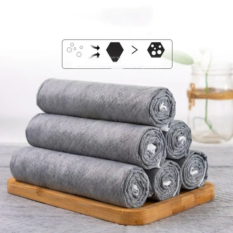 AimayaPet 100PCS Pad Pipis Kucing Anjing Popok Sekali /Disposable Pet Diaper Deodorant Pet Toilet Portable Underpad /Bamboo Charcoal Absorbent Carbon Fiber 4