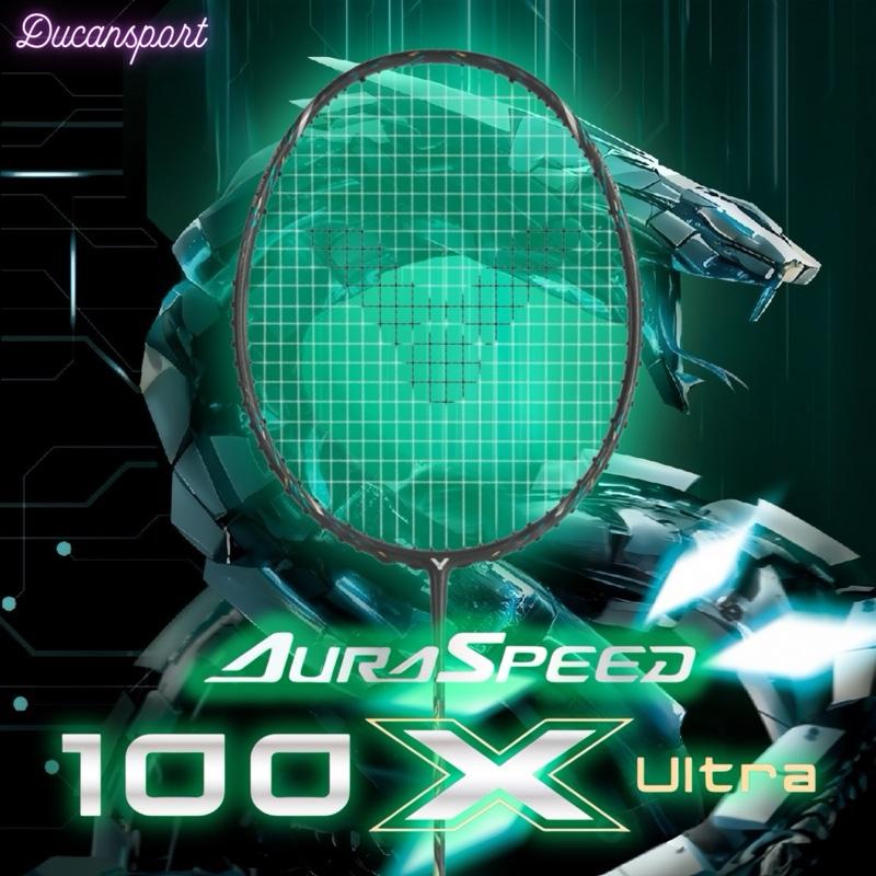 482KM H Vợt cầu lông Victor AuraSpeed 100X Ultra chính hãng + tặng cuốn cán + túi đựng vợt
