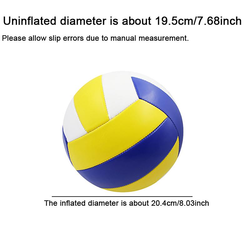 Product Introduction of [KKU]1Pc No.5 Volleyball PVC Professional Competition Volleyball For Beach Outdoor Indoor Training Ball Volleyball Game Ball 24
