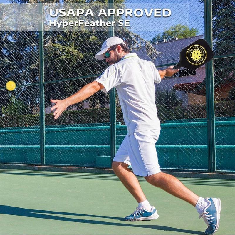 Product Introduction of Durable Blue Pickleball Trainer 40 Holes High Elasticity Solo Pickleball Trainer Sports Training Octagon Rebound Ball Indoor Outdoor 13