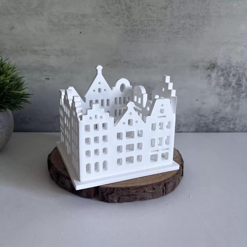 Creativity Silicone Hollow Candlestick Molds Epoxy Resin Square Candle Holder Mold DIY Craft Tea Lamp Holder Mold Home Decor 5