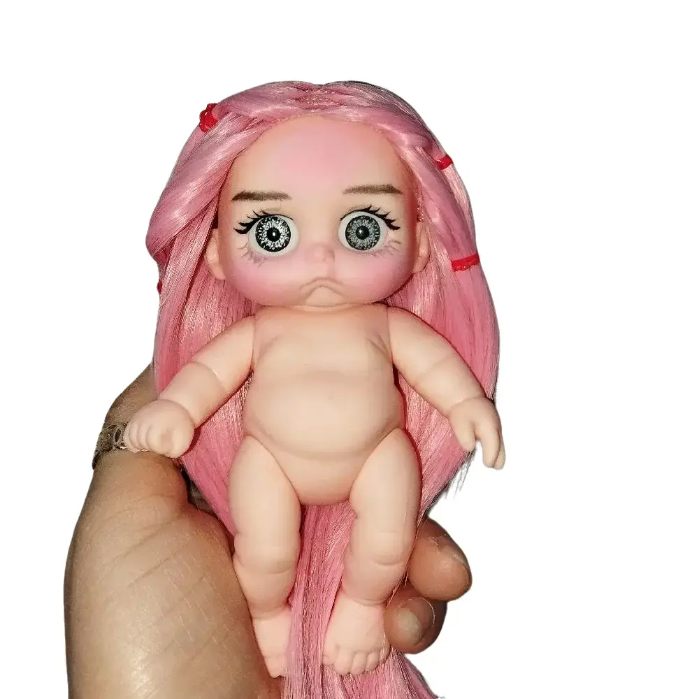 Búp bê Doll 5ink mặt mếu make up làm tóc (màu tóc ngẫu nhiên) không kèm quần áo