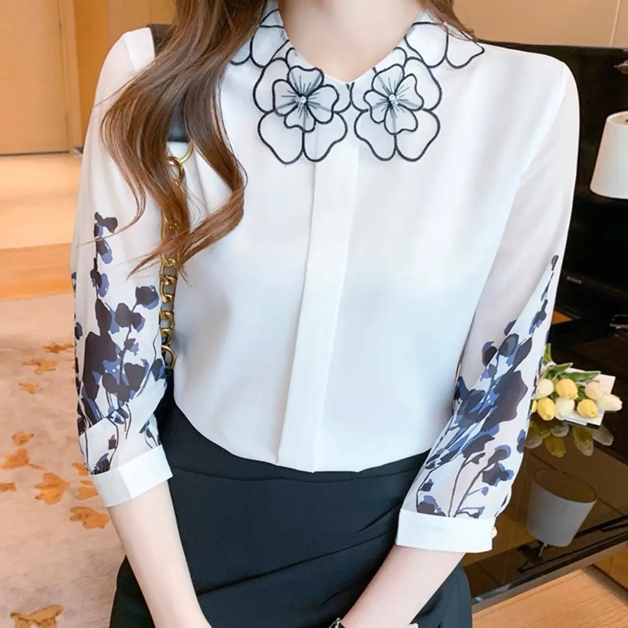 Áo thiết kế phong cách Hàn