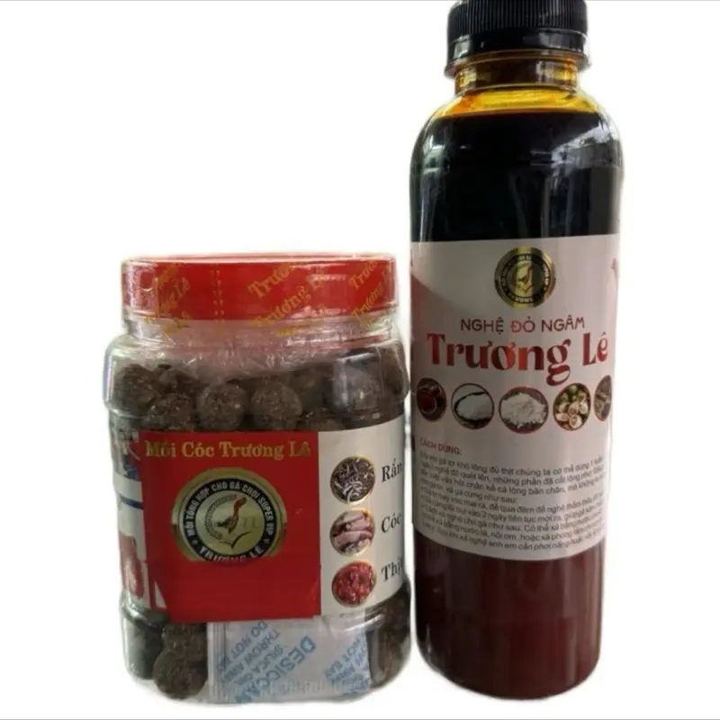 1 Mồi tổng hợp trương lê kèm chai nghệ ngâm sẵn 500ml 0