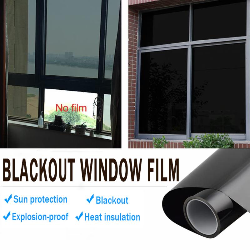 Window Blackout Sticker Options 【200cm length】Blackout Window Film Privacy,Blackout Film100% Total ...