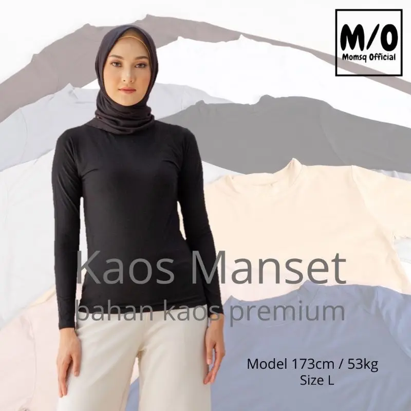 BAJU MANSET KAOS READY UK STANDAR & JUMBO Wanita 3