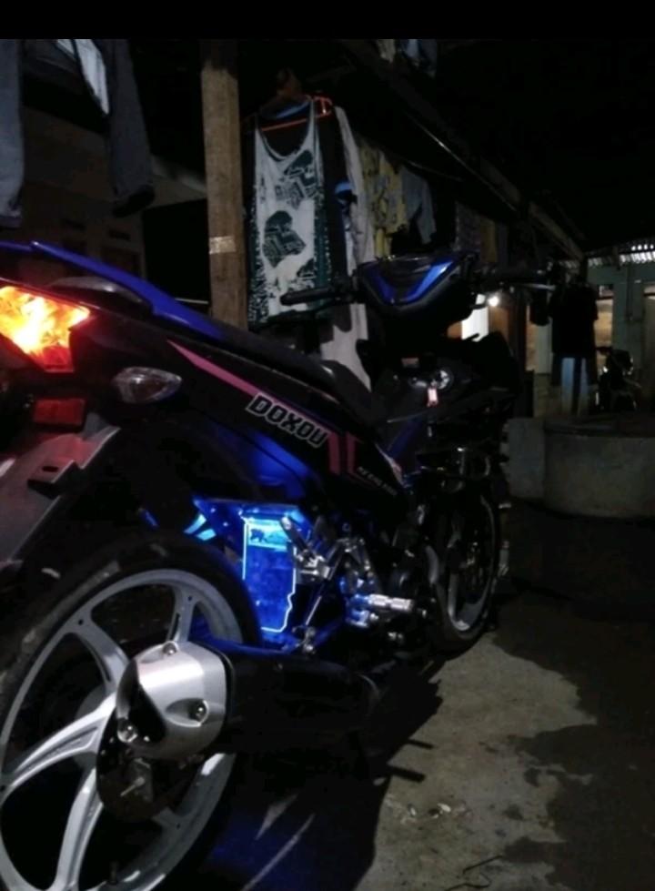 mudflap akrilik penahan lumpur mx king mx 150 Aksesoris