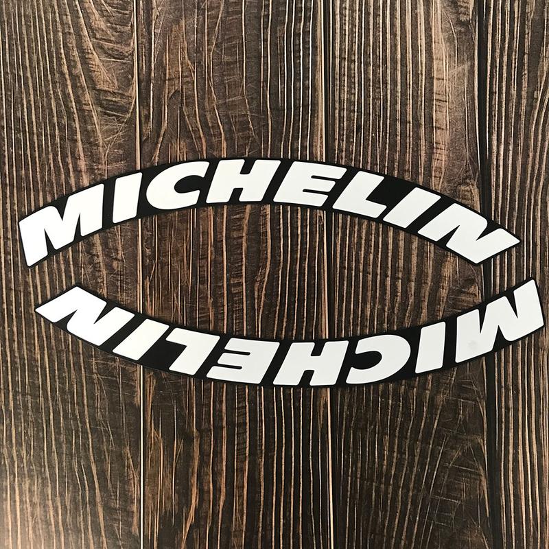 Product Introduction of 1 Set MICHELIN Tire Sticker 3D Letter Car Decoration Decal Universal Styling Sticker DIY Car Modication Accessories for 1 Wheel 18