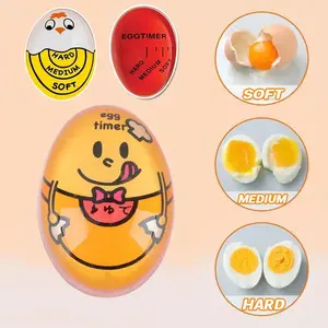 Egg Timer Alat Pengukur Kematangan Telur Rebus Indikator Masak Telor/Boiled EggTimer / Timer Alat Rebus Telur Pengukur Suhu