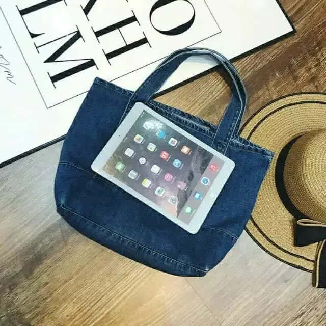 TOTE BAG DENIM / HAND BAG CANVAS POLOS