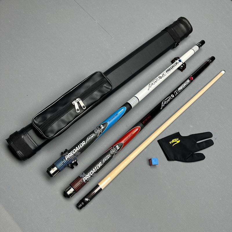 Cơ bida Q5 Lỗ, Lip và 3C (tặng kèm combo bao da và phụ kiện) Inox Đồng Inox Đồng