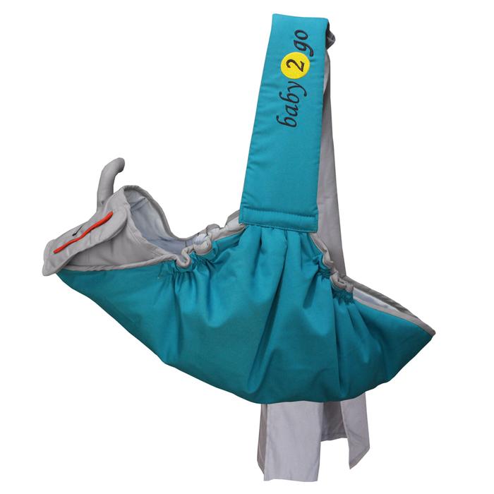 Gambar Baby 2 GO Gendongan Samping Bayi Animal Serries  Elephant - B2G1102 - Kuning dari Babyscots Kab. Bandung 5 Tokopedia