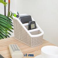 Gambar Informa Tempat Remote Tv Polka (S) - Krem Organizer Meja Tempat Alat Tulis Keranjang Penyimpanan Kotak Serbaguna dari Informa Indonesia Kota Administrasi Jakarta Utara 1 Tokopedia