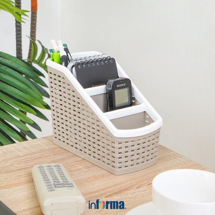Gambar Informa Tempat Remote Tv Polka (S) - Krem Organizer Meja Tempat Alat Tulis Keranjang Penyimpanan Kotak Serbaguna dari Informa Indonesia Kota Administrasi Jakarta Utara Tokopedia