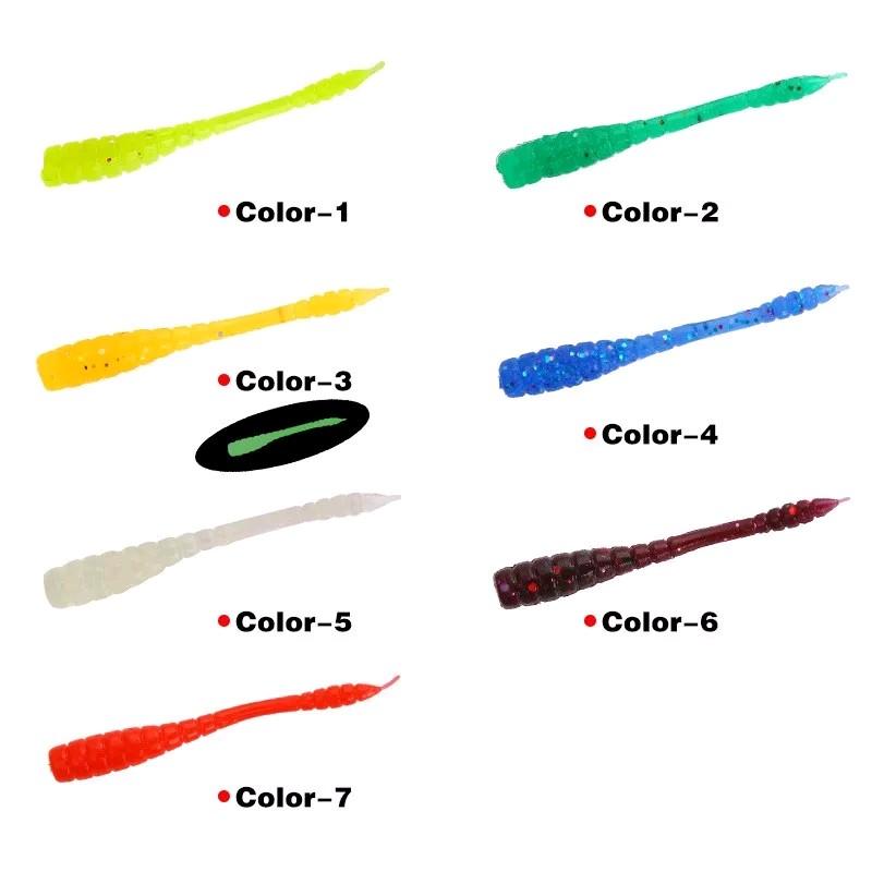 10PCS UMPAN PANCING LURE CASTING SOFTLURE AJIG 4.5CM ULTRALIGHT 1