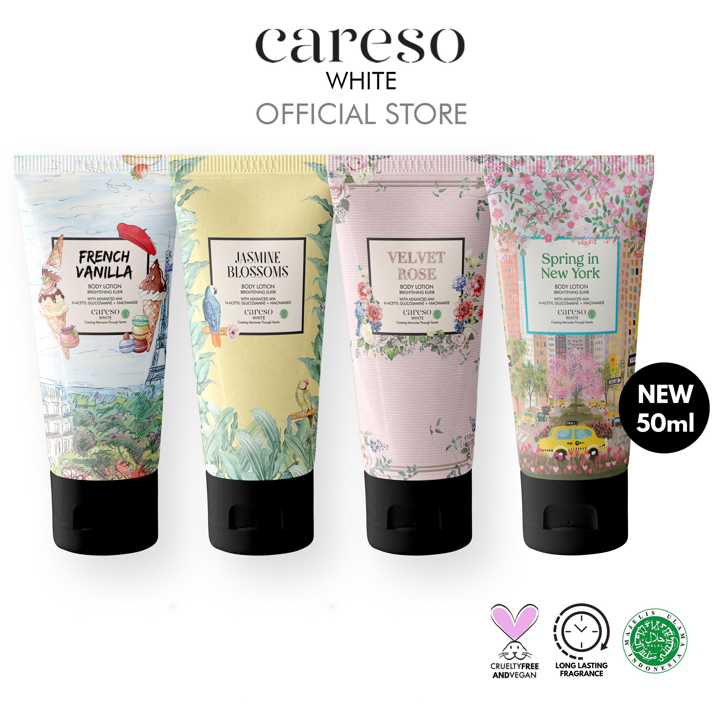 CARESO Body Lotion Tube Collection 50ml (TRAVEL SIZE)