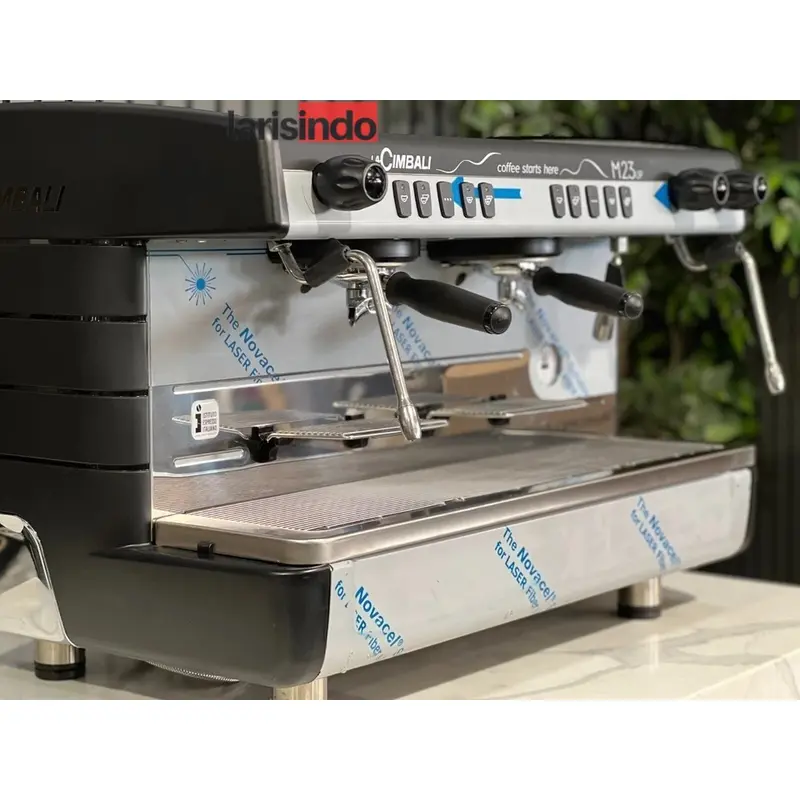 La Cimbali Coffee Machine 2 Groups - M23 UP DT/2 – Black / Mesin Kopi Espresso + FREE Barista Tools & LARISINDO Product