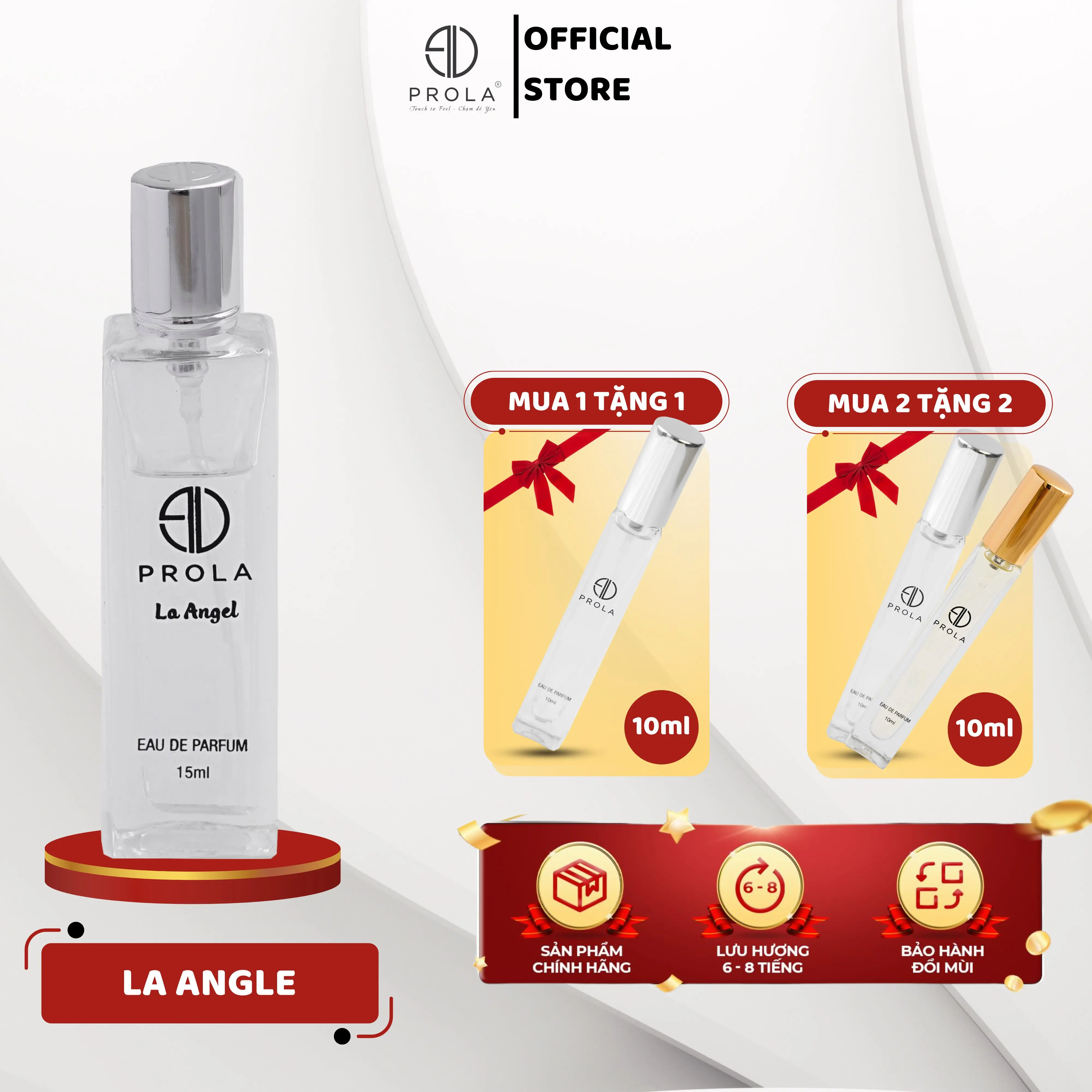 Nước Hoa Nữ PROLA La Angel (PL04) 15ml - Dạng Xịt - Nữ Tính, Nhẹ Nhàng, Tinh Tế