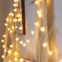 Gambar Vixplorn 80LED Dandelion String Lights Lampu Dekorasi Kamar Lampu Dekorasi Idul Fitri Lampu senar bertenaga baterai Lampu Kelap Kelip - Cahaya hangat, 3M20 LED dari Vixplorn official Kab. Tangerang 5 Tokopedia