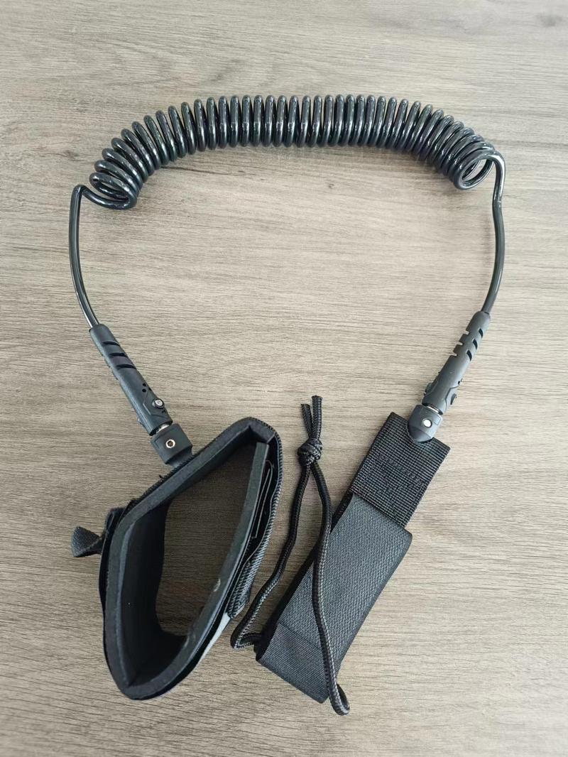 Product Introduction of Factory Direct Sales 5mm Safety Foot Chain Paddle Board Foot Chain Surfing Hand Holding Rope Accessories Sup Telescopic Rope Anti-Separation Rope 1