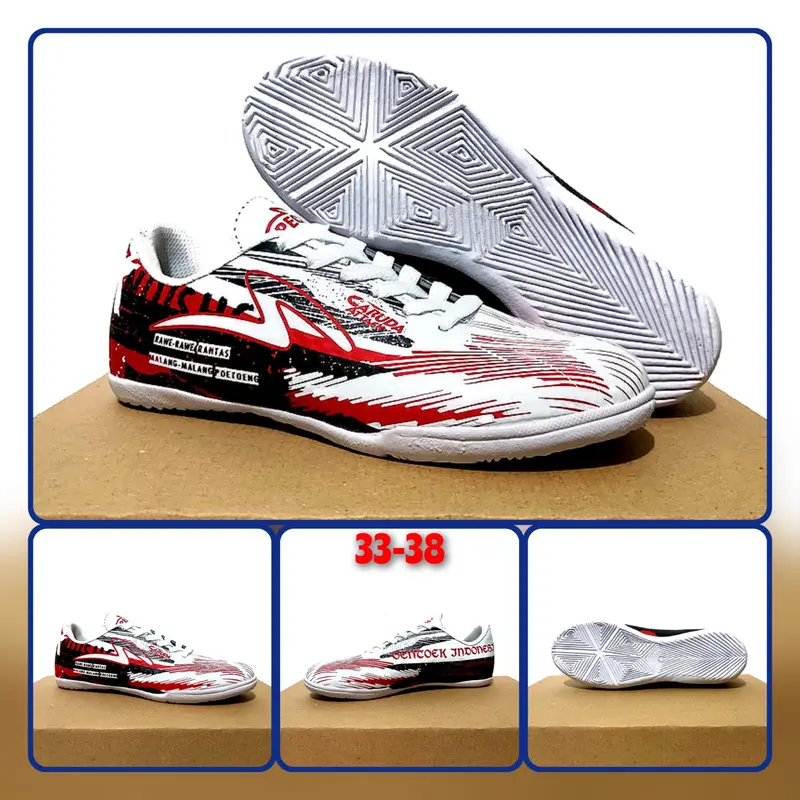Sepatu Futsal Anak Junior Sepatu Futsal Anak Anak 33-38 Sport sepak bola & futsal sepatu olahraga anak random Outdoor 4