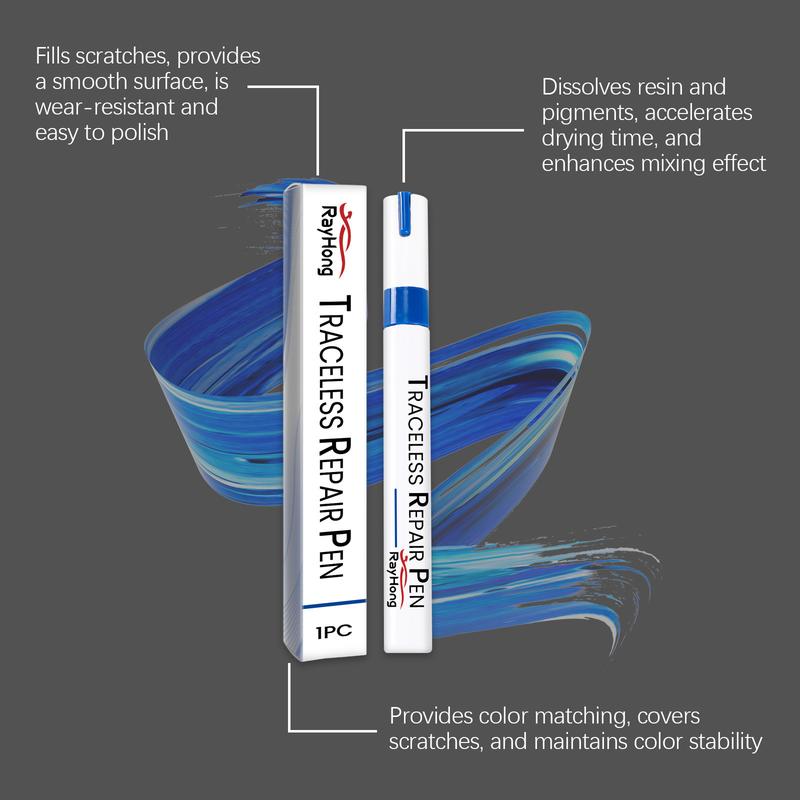 Product Introduction of Rayhong Car Blue Paint Fixer Car Paint Repair Scratch Recovery Color of Vehicle Paint Repair Care Pen # 1328 9
